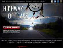 Tablet Screenshot of highwayoftearsfilm.com